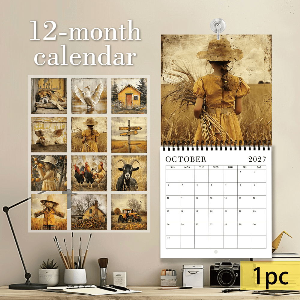 Photography Of The Year - 1 szt. Kalendarz ścienny w stylu