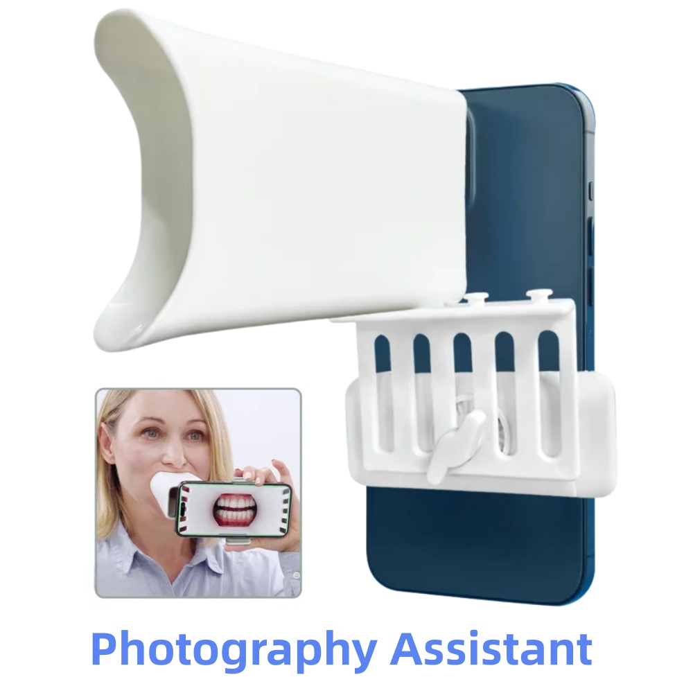 Photography Dental - Urządzenie do pozycjonowania telefonu komórkowego w