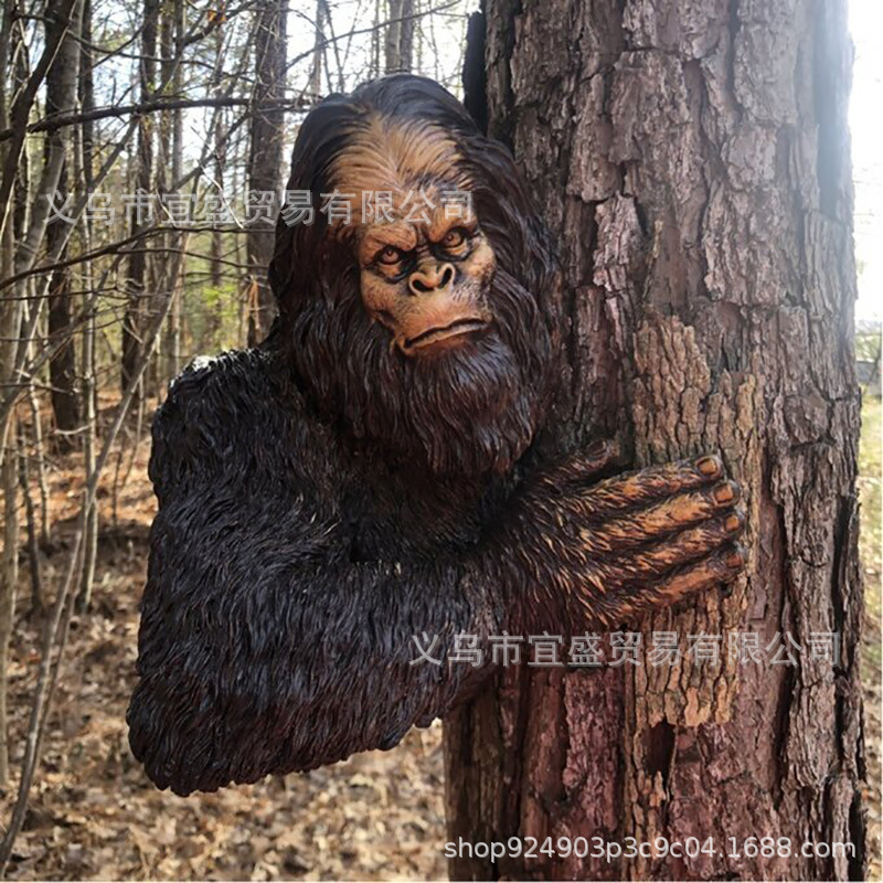 Photography Zen - Rzeźba Gigantycznej Yeti - Ręcznie Robiona