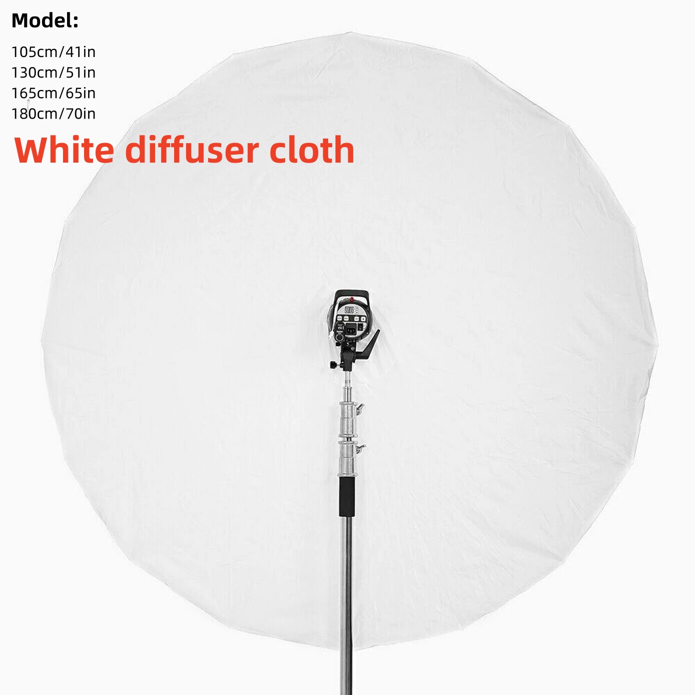 Photography Umbrella Diffuser - Tkanina dyfuzyjna Parasolka do fotografii studyjnej