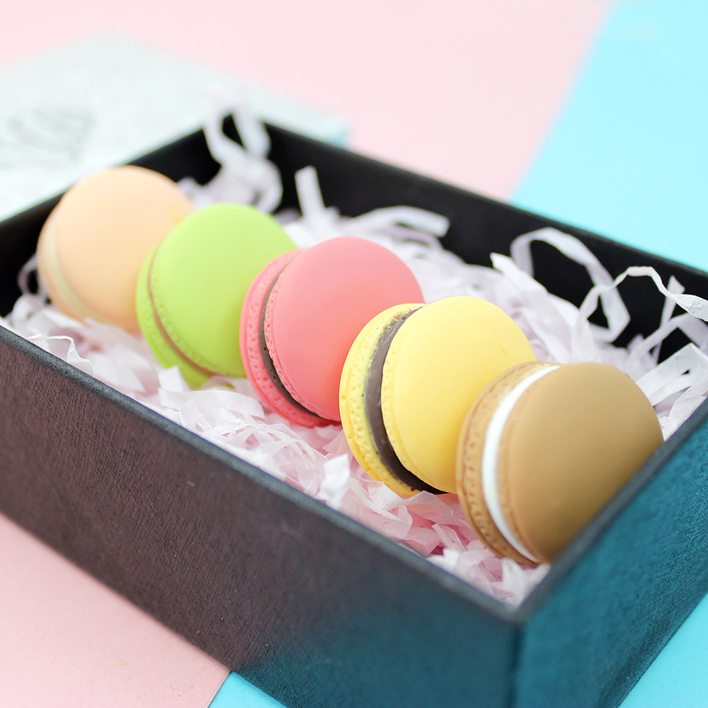 Photography Food - 6 sztuk symulacji Macaron Model fałszywy