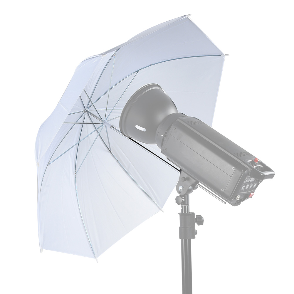 Photography Umbrella Diffuser - Parasol studyjny 33 cale, półprzezroczysty, biały,