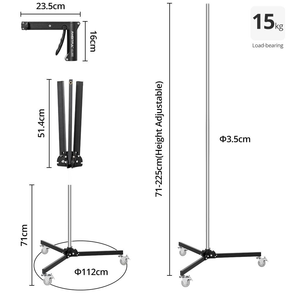 Ambitful 71cm-255cm AL250 Stat – Photography Kit Pro recenzja i cena