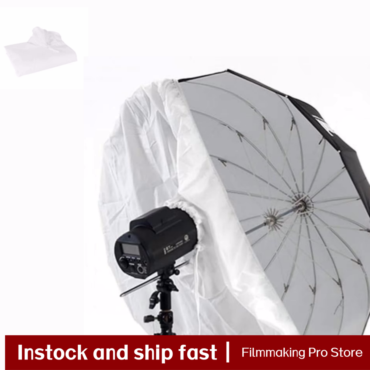 Dyfuzor światła miękkiego, bia – Photography Umbrella Diffuser recenzja i cena