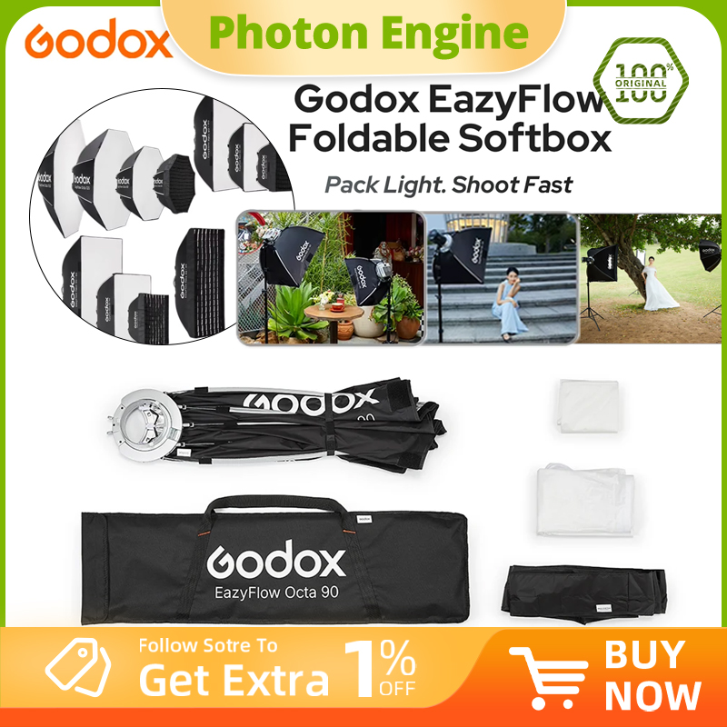 Godox EazyFlow – składany soft – Photography Kit Pro recenzja i cena