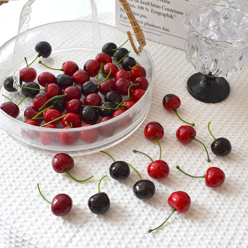 10 szt. Sztuczne Wiśnie Model  – Photography Food recenzja i cena